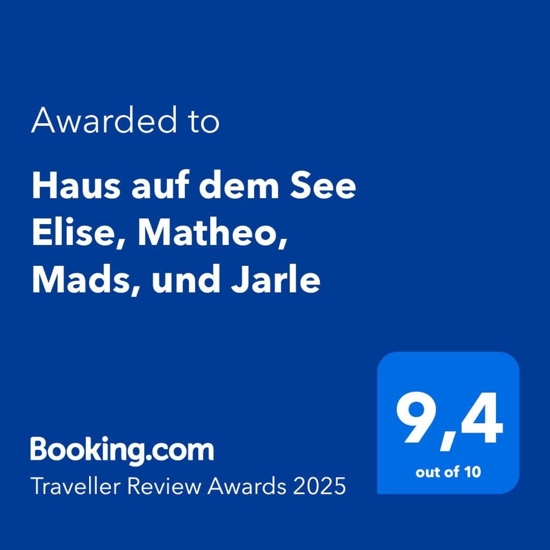 Haus Auf Dem See Elise, Matheo, Mads, Und Jarle Ferchesar Dış mekan fotoğraf